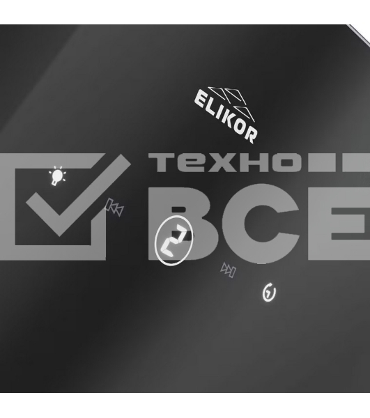Вытяжка Elikor RISE BK 50 черный