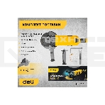 Углошлифовальная машина сетевая Deli DL-JM180-E1 (2000Вт, 180мм, 6500об/мин, картон), фото8