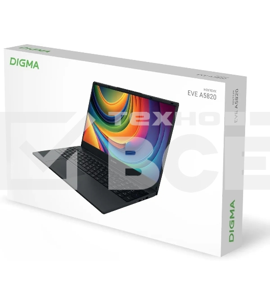 Ноутбук Digma EVE A5820 Ryzen 3 3200U 16Gb SSD512Gb AMD Radeon 15.6