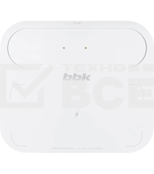 Портативная колонка BBK BTA2020 белый 5W 1.0 BT 10м 1200mAh