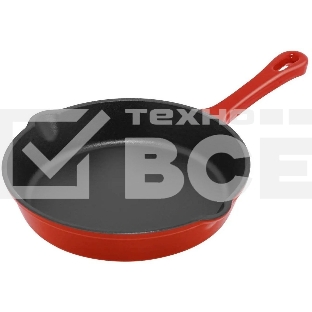 Сковорода Maunfeld Devon MFP20CE16R, 20 см, без крышки, красный