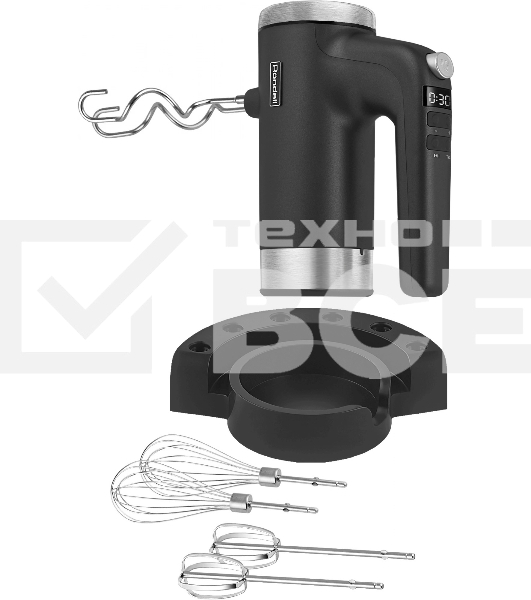 Миксер ручной Rondell RDE-1351 800Вт черный
