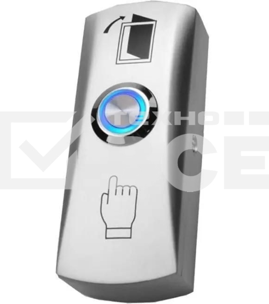 Кнопка выхода Tantos TS-Click Light (00-00018694) серебристый подсветка
