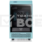 Компьютерный корпус Thermaltake The Tower 100 Turquoise черный без БП miniITX 1x120мм 3x140мм 2xUSB 3.0 audio bott PSU, фото8