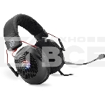 Наушники с микрофоном Оклик HS-L305G черный/красный 2м мониторные оголовье (2060511), фото10