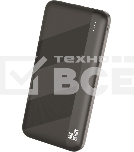 Портативный аккумулятор AKSBERRY (6900287130015) E103 Infinity 10000 mAh черный