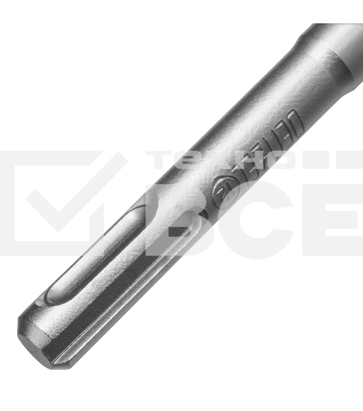 Бур по бетону Denzel цельная крестовая пластина, 12x265 мм, SDS PLUS