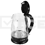 Чайник электрический Hyundai HYK-G2011 1.7л. 2200Вт черный (корпус: стекло), фото5