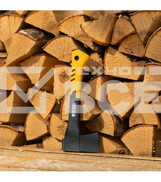 Топор-колун Denzel 21430 F3, 640 гр, двухкомпонентная рукоятка, 320 мм