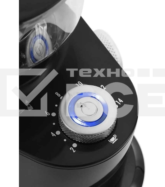 Кофемолка Kitfort КТ-741 Мощность 200 Вт.Емкость для молотого кофе 100 г.Емкость резервуара 230 г