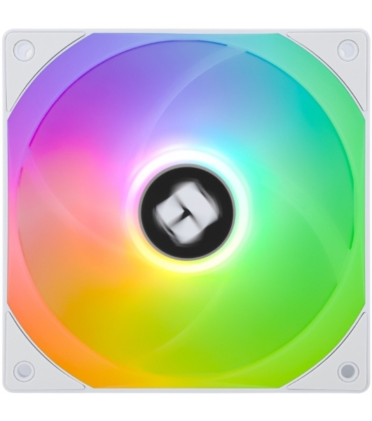 Кулер для корпуса Thermalright TL-C12RW-S V2 Reverse (120x120x25mm, 4-pin PWM, ARGB, 58CFM, 25.6dBA, 1500RPM, White)