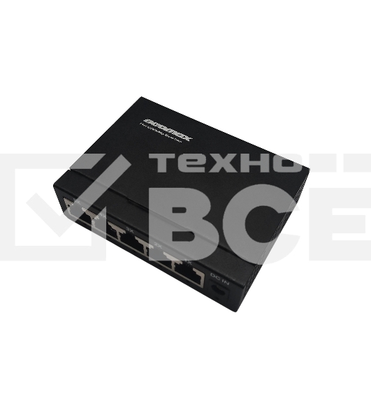 Коммутатор неуправляемый NEOMAX NMS-105P-1000-S, 5 портов 1000 Mbps, металл