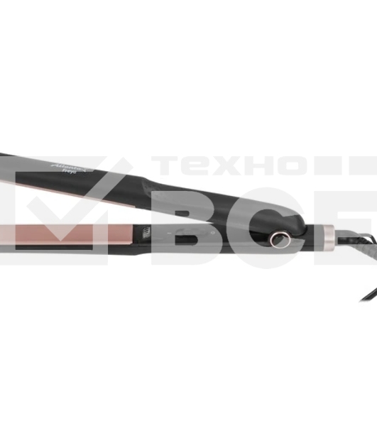 Выпрямитель для волос Atlanta ATH-6742 черный, 25 мм, 200 °C, 1 режим