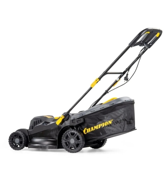 Газонокосилка электрическая Champion EM4419, от сети, 1900 Вт