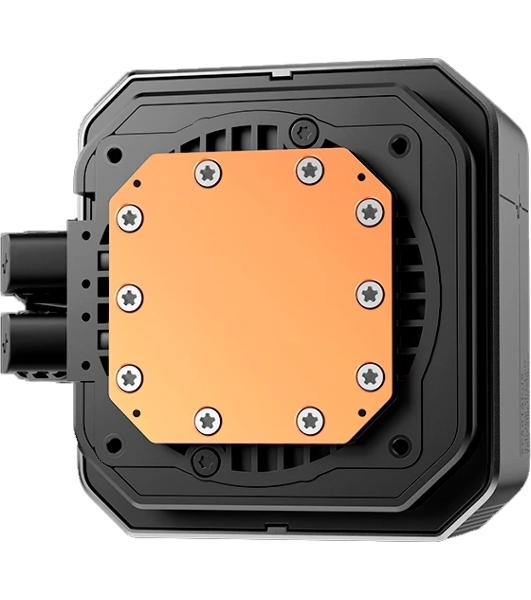 Система водяного охлаждения Deepcool Spartacus 360 ARGB Soc-AM5/AM4/1200/1700/1851 черный 4-pin 32.23dB Al LCD 2073gr Ret (R-SPT360-BKDSMP-G-1)