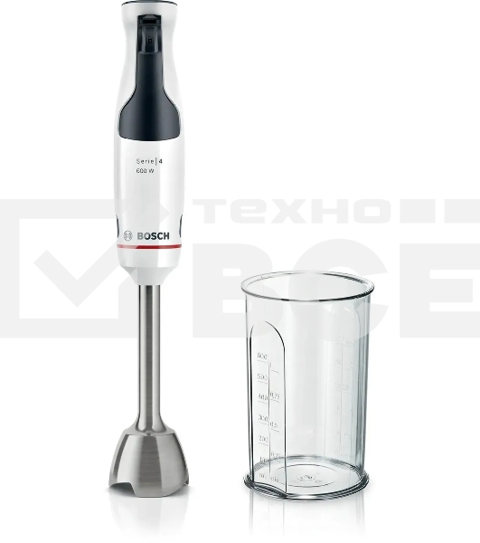 Блендер погружной Bosch MSM4W210 600Вт белый