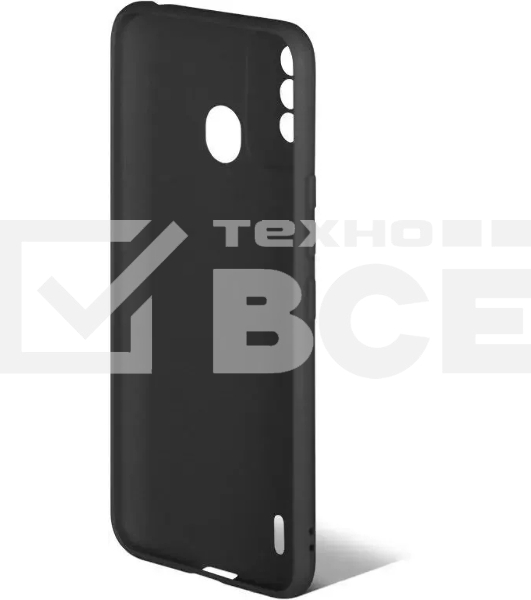 Чехол (клип-кейс) DF itCase-03 для Itel Vision 2S черный