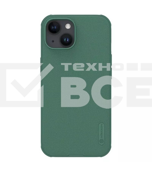 Чехол Super Frosted Shield Pro Magnetic Case, темно-зеленый, (AP IP15)