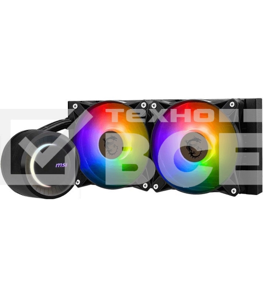 Жидкостная система охлаждения MSI MAG CORELIQUID E240 2x ARGb Fan, Color Box, LGA1700