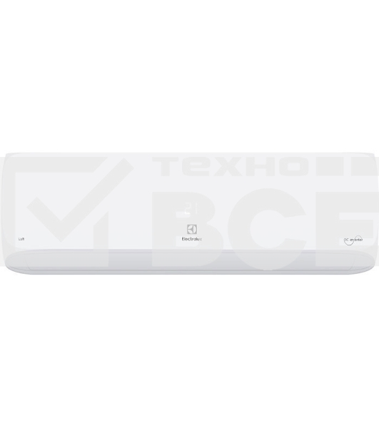 Блок внутренний сплит-системы Electrolux EACS/I-12HAL/N8/in инвертор, 12000 BTU, 30 м², 25 дБ, охлаждение, обогрев, осушение, белый