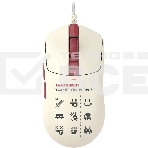 Мышь проводная A4Tech Bloody W72 Ultra Pixels Red рисунок/бежевый/красный, 20000 dpi, USB, кнопки - 7, фото 1