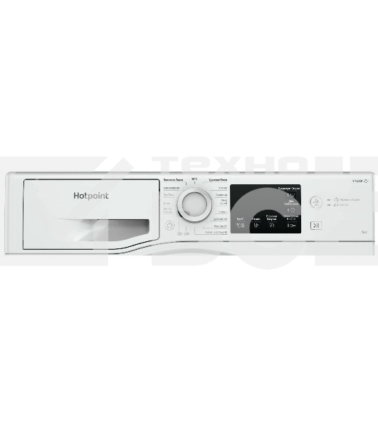 Стиральная машина Hotpoint NSB 6015 WV RU белый, загр. фронтальная макс.: 6 кг 1000 об/мин класс: А+