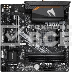 Материнская плата Gigabyte B550M AORUS ELITE AX, Socket AM4, AMD B550, 4xDDR4, 4xSATA, 2xM.2, 1xPCI-E 4.0 x16, 1xPCI-E 3.0 x4, 1xPCI-E x1, 1xDVI-D, 1xHDMI, 1x 1Gb LAN, 4xUSB-A 3.2 Gen 1, 4xUSB-A 2.0, 3x3.5 мм, 7.1, Micro-ATX, фото3