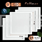 Поддон для пастилы Pullman PL-30203-5 белый 5шт универсальный квадратный р-р 290х290х5,4мм, фото 1