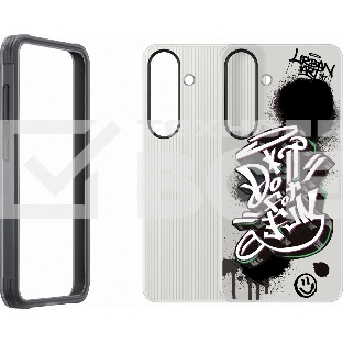 Чехол (клип-кейс) Samsung для Samsung Galaxy S25 Rugged Flipsuit Case S25 черный/прозрачный (EF-JS931CBEGRU)