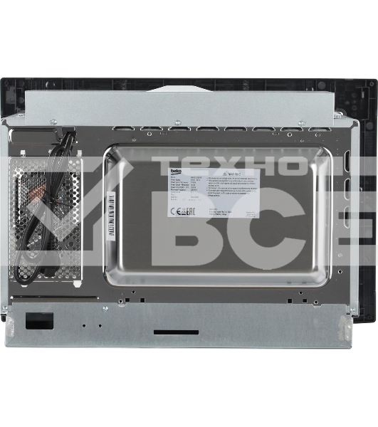Микроволновая печь встраиваемая Beko BMGB 25333 WG белый, 25 л, 900 Вт, переключатели - поворотный механизм/сенсор