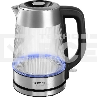 Чайник электрический Red Solution G121 1.8 л, 2200 Вт, черный/серебристый