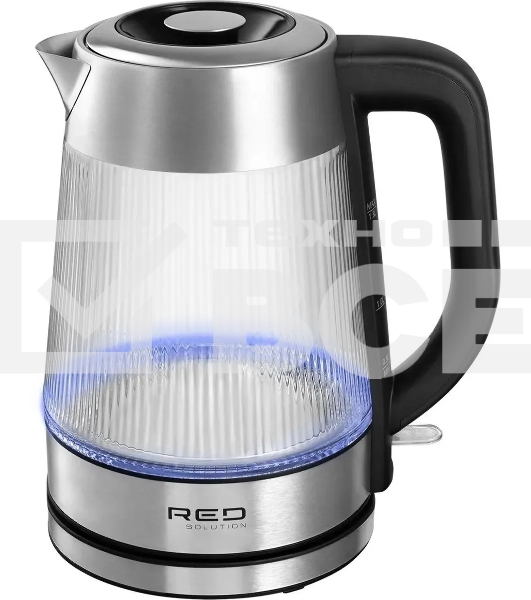 Чайник электрический Red Solution G121 1.8 л, 2200 Вт, черный/серебристый