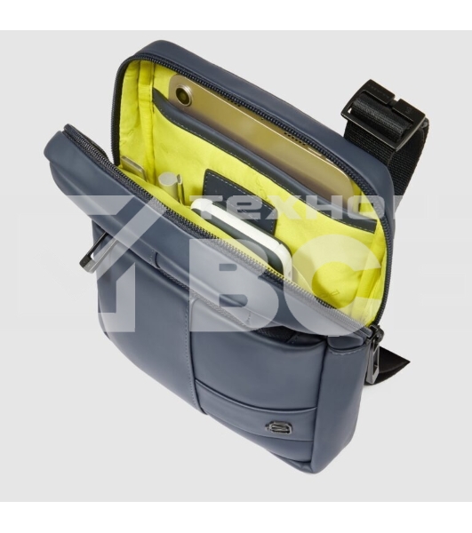Сумка мужская Piquadro Wollem CA3084W129W/BLU, синий, полиуретан