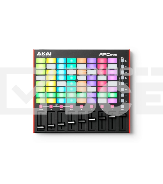 Контроллер MIDI [APCMINI2] AKAI [APC Mini mk2] 64 пэда, 9 фейдеров, Smart Scale, режимы Note и Drum,