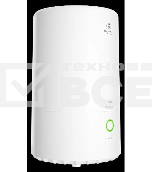 Увлажнитель воздуха Royal Clima RUH-LM300/4.0M-WT 22Вт (ультразвуковой) белый