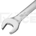 Набор ключей комбинированных трещоточных Denzel 6-19 мм, 8 шт., CrV, матовый хром 14721, фото5