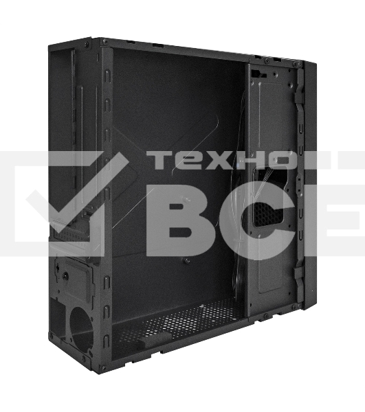Компьютерный корпус Desktop ExeGate EX291267RUS MI-301U (mATX/mini-ITX, без БП, 1*USB+1*USB 3.0, аудио, черный)