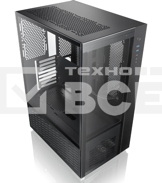 Компьютерный корпус Raijintek PAEAN PREMIUM 0R20B00208, черный, Aluminum, ATX/MICRO ATX/MINI-ITX, USB 3.0x2, Type Cx1, HD Audiox1