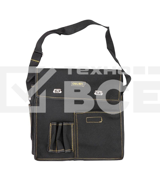 Сумка-планшет для инструментов Deli DL-P6 320 x 110 x 310мм, 00 карманов, плечевой ремень, ткань Оксфорд 600D