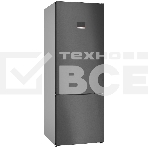 Холодильник Bosch KGN56CX30U нержавеющая сталь двухкамерный 400/105л морозилка снизу, No Frost, фото 1