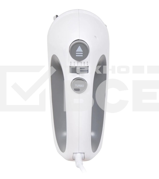 Миксер ручной Hyundai HYM-H4501 500 Вт, белый/серый