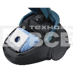 Пылесос Samsung VC20M2540JN/EV черный/зеленый, 460/2000 Вт, уборка сухая, пылесборник мешок 2.5 л, фото4