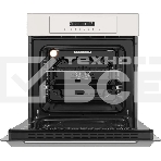 Шкаф духовой электрический Maunfeld AEOD60103BG, 60л, дверца с 3 стеклами, бежевый, фото11