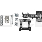 Кронштейн для телевизора Hyundai GL-R3 черный 10'-27' макс.15кг настенный поворот и наклон, фото5