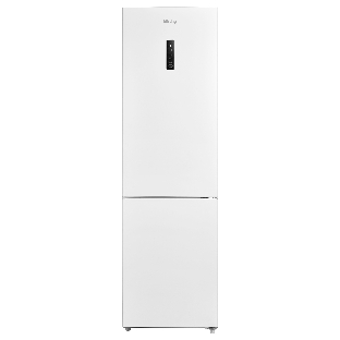 Холодильник Korting KNFC 62012 W белый двухкамерный 256/104л морозилка снизу, No Frost