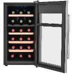 Винный шкаф ZÜGEL ZTWF182DX н/ж сталь, 46 л, 2 отсека, 18 бут., фото3