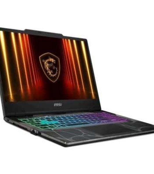 Ноутбук MSI Cyborg 15 C2WF-014XRU/15.6'/IPS/Intel Core 7 240H/16Gb/1Tb SSD/NVIDIA GeForce RTX 5060 8Gb/Без ОС/серый/1.95kg