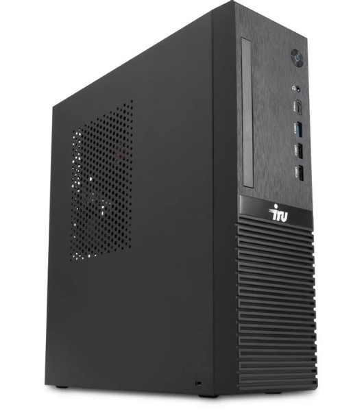 ПК IRU Planio 310H6SFC SFF i3 13100F (3.4) 8Gb SSD256Gb GT610 2Gb Windows 11 Pro GbitEth 350W черный (2153485)