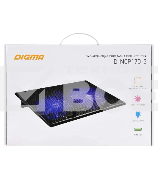 Подставка для ноутбука Digma D-NCP170-2 17
