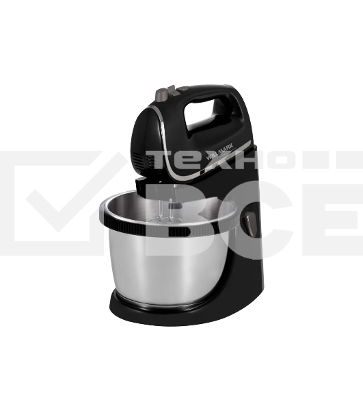 Миксер с чашей Willmark WTM-335B (чаша 2,5л., 5 скоростей, TURBO режим, 700W)